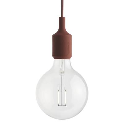 Suspension E27 by MUUTO / Deep red