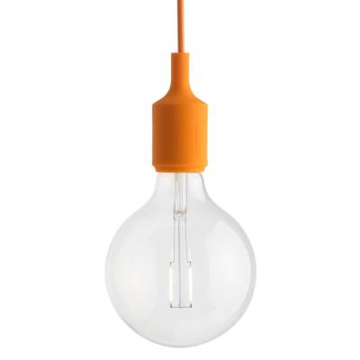 Suspension e27 / Orange clair / Muuto