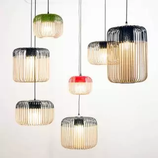 Suspension BAMBOO / bambou noir