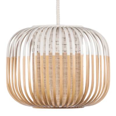 Suspension BAMBOO / bambou blanc