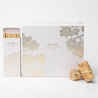 coffret hortense allume-feux et allumettes / maison pechavy