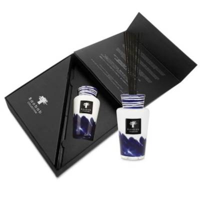 Diffuseur TOUAREG 250 / Aromatique / Verre bleu et blanc / BAOBAB