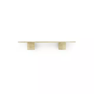 Étagère murale STEN SHELF / L. 80 ou 120 cm / Pierre Travertin /Normann Copenhagen