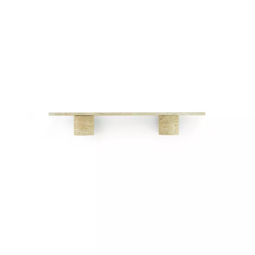 Étagère murale STEN SHELF / L. 80 ou 120 cm / Pierre Travertin /Normann Copenhagen