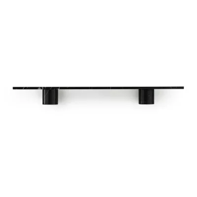 Étagère murale STEN SHELF / L. 80 ou 120 cm / Marbre Noir / Normann Coppenhagen