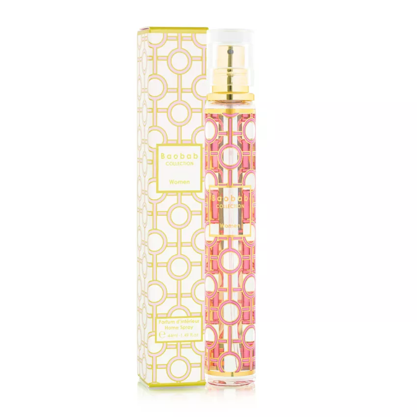 Spray d'intérieur WOMEN / Parfum floral 44 ml / Verre or-rose / My First