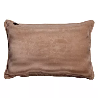 Coussin POP beige / Velours côtelé / Maison Jeudi