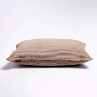 Coussin POP beige / Velours côtelé / Maison Jeudi