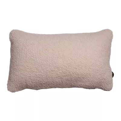 Coussin SCHUSS 50 x 30 / Tissu bouclette écru / Maison Jeudi